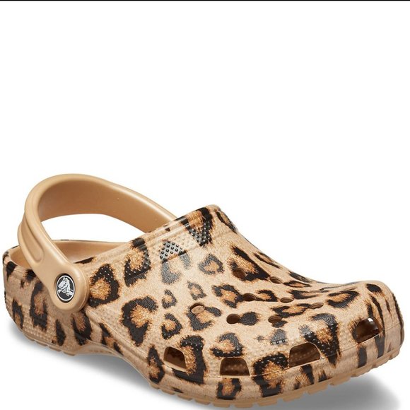 CROCS Shoes - Cheetah Print Classic Printed Clog CROCS Size 7